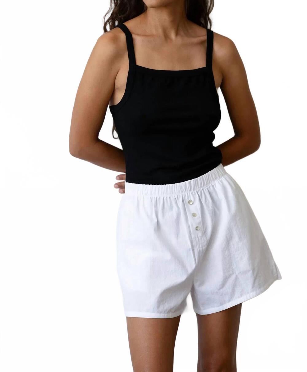 NEW DONNI. sandwash boxer short in powder - Picture 1 of 5
